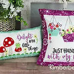 KIMBERBELL “BENCH BUDDIES” SERIES (MAY, JUNE, JULY, AUGUST) MACHINE EMBROIDERY C Kimberbell