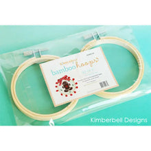 Load image into Gallery viewer, KIMBERBELL (KIT) WHIMSICAL CHRISTMAS ORNAMENT ME CD w/ BAMBOO HOOPS (SET OF 2) Kimberbell