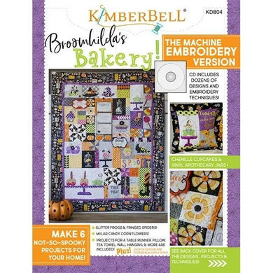 KIMBERBELL BROOMHILDAS BAKERY EMBROIDERY CD & BOOK Kimberbell