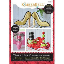 Load image into Gallery viewer, KIMBERBELL SWEET FEET COLLECTION, VOLUME 1 EMBROIDERY CD Kimberbell