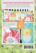 Load image into Gallery viewer, Kimberbell  Designs &quot;Hoppy&quot; Easter! Bench Pillow ME KD571  Kimberbell
