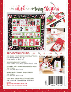 We Whisk You a Merry Christmas ME CD by Kimberbell Designs Stitch It Up VA