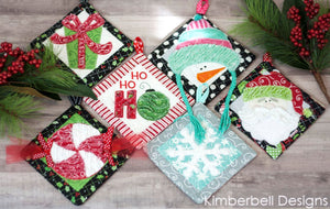 Christmas Hot Pads Machine Embroidery CD That&#39;s Sew Chenille by Kimberbell Designs Stitch It Up VA
