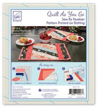 Load image into Gallery viewer, Placemats Quilt As You Go by June Tailor Stitch It Up VA