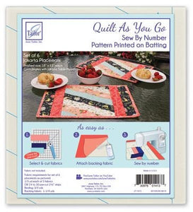 Placemats Quilt As You Go by June Tailor Stitch It Up VA