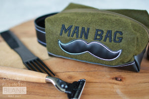 Kimberbell May Fill in the Blank "Man Bag" Stitch It Up VA