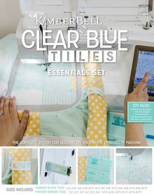 Kimberbell Clear Blue Quilting Tiles Essentials Set  For Quilting Designs Stitch It Up VA