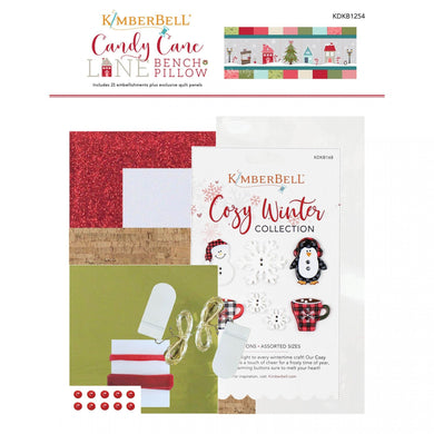 Candy Cane Embellishment Pack by Kimberbell Designs Stitch It Up VA