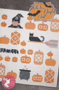 Witches Night Out Quilt Pattern Book  by Its Sew Emma Patterns Stitch It Up VA