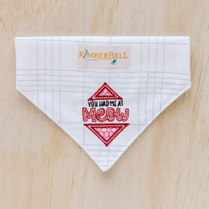Fill in The Blank August Pet Kerchiefs Project (DIY) by Kimberbell Stitch It Up VA