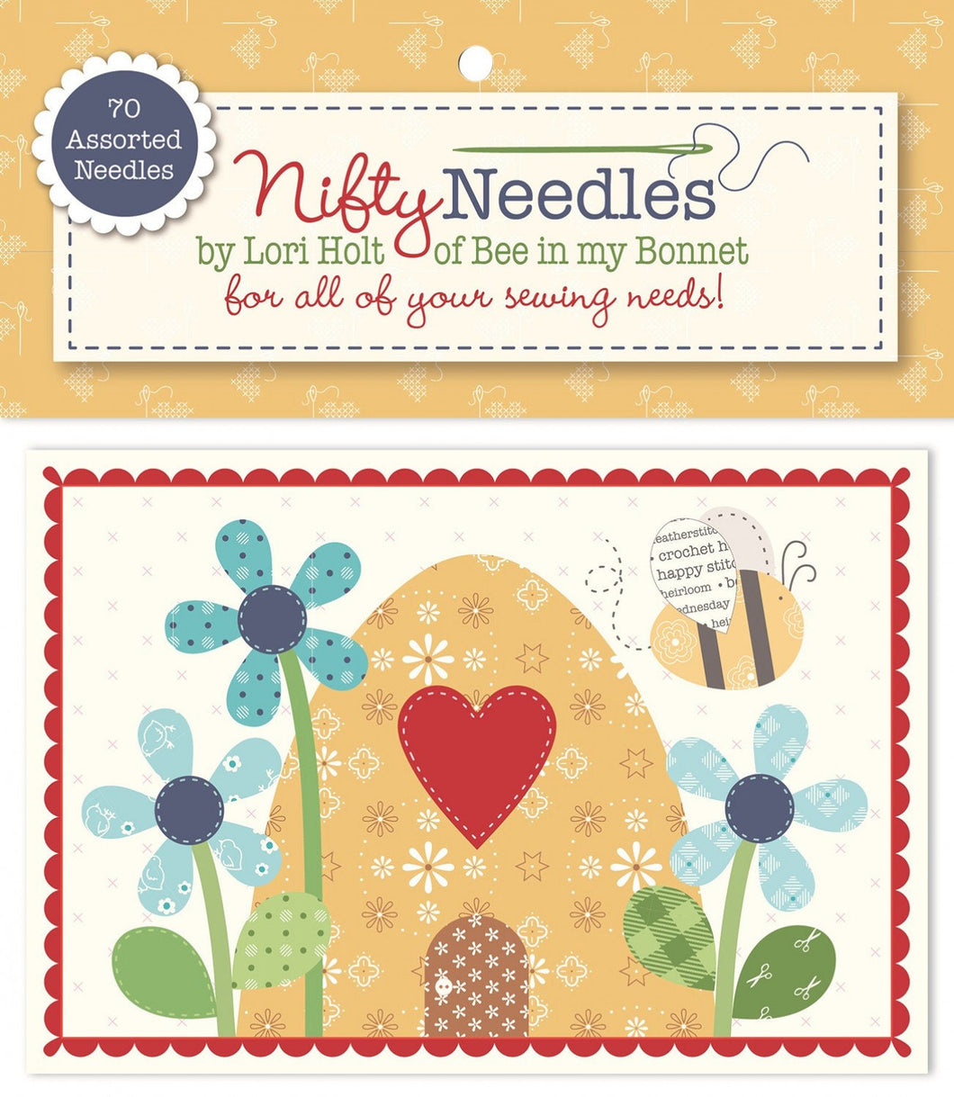 Assorted Needles Sizes by Lori Holt 70 assorted needles in a package Stitch It Up VA