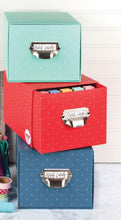 Load image into Gallery viewer, Stitch Card Box by Lori Holt of Bee in my Bonnet Co. Stitch It Up VA