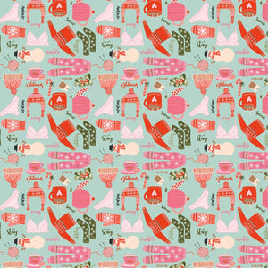 My Favorite Thing Fabric Mint by Poppie Cotton SBY Stitch It Up VA
