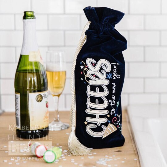 Blank best sale wine bags