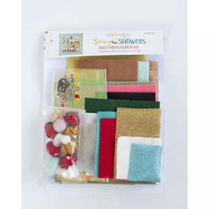 Spring Showers Quilt Kit by Kimberbell & Maywood Studio Includes Fabric, ME CD and Embellishment Kit Stitch It Up VA