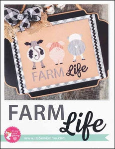 Farm Life Cross Stitch Pattern by It&#39;s Sew Emma Stitch It Up VA