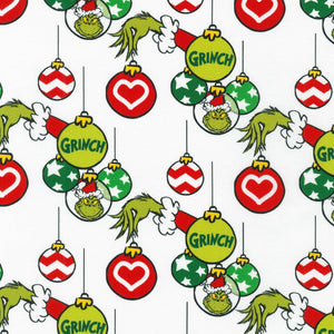 Dr Seuss Ornaments Holiday Fabric by Robert Kaufman SBY Stitch It Up VA