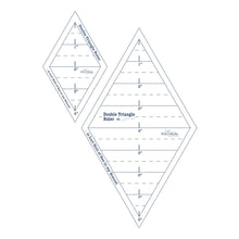 Load image into Gallery viewer, Lori Holt&#39;s Double Triangle Rulers by Riley Blake Stitch It Up VA