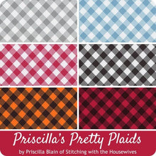 Load image into Gallery viewer, Priscillas Pretty Plaids Half Yard Bundle Fabric by  Priscilla Blain of Stitching with the Housewives for Henry Glass Fabrics Stitch It Up VA