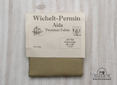 Aida Praire Grain Cloth by Wichelt Imports for cross stitching Stitch It Up VA