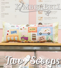 Load image into Gallery viewer, Kimberbell &quot;Two Scoops&quot; Bench Pillow  Full Kit ME CD Stitch It Up VA