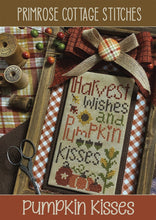 Load image into Gallery viewer, Autumn Rules Cross Stitch Pattern OR Pumpkin Kisses by Primrose Cottage Stitches Stitch It Up VA