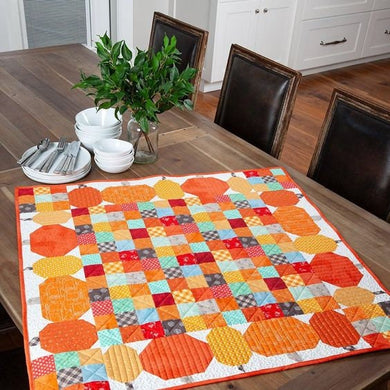 Lori Holt Pumpkins Squared Table Topper Kit