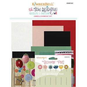 Sew Delightful Quilt and Project Kit by Kimberbell Designs  Full Kit