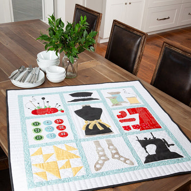 Riley Blake September Sewing Days Table Topper Kit