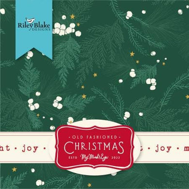 Riley Blake Old Fashioned Christmas FQB Fabric