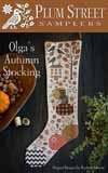 Olga's Autumn Stocking Cross Stitch Pattern by Plum Street Samplers