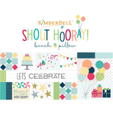 Load image into Gallery viewer, Shout Hooray Bench Pillow Kit by Kimberbell