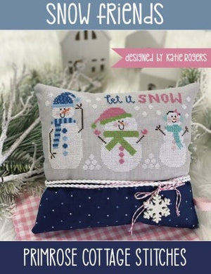 Snow Friends Cross Stitch Pattern by Primrose Cottage Stitches