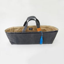 Load image into Gallery viewer, Cohana Waxed Canvas Work Bag Choose From Natural or DarkGray