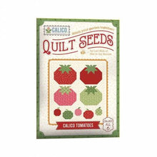 Load image into Gallery viewer, Quilt Seeds Vegetable Block Patterns  by Lori Holt Calico Collection