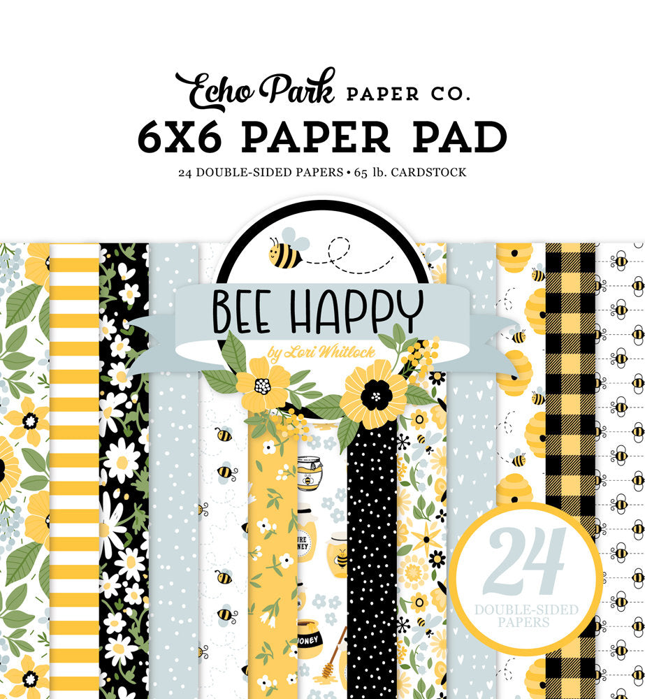 Echo Park Paper Pad 6x6 23 doulbe sided papers