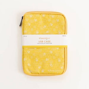 Kimberbell USB Case Yellow Honeycomb
